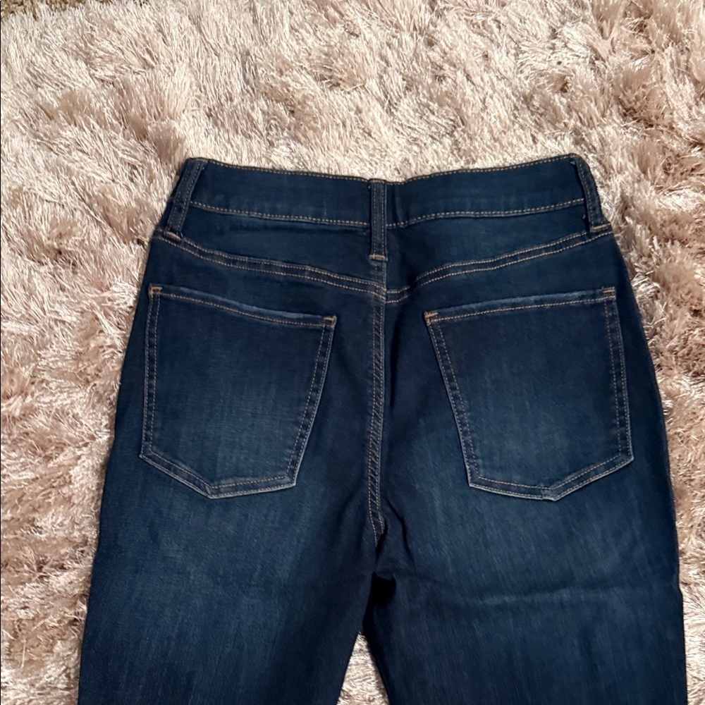SO Women's Dark Blue Distressed Skinny Jeans - Picture 5 of 5
